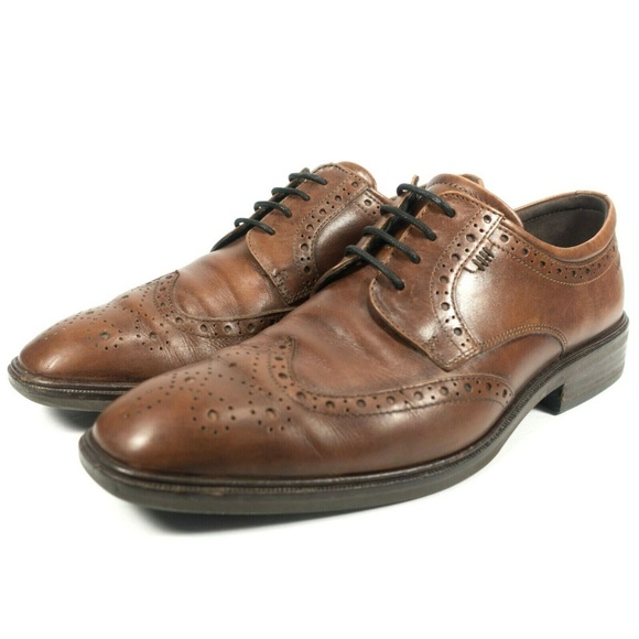 ecco wingtip oxford